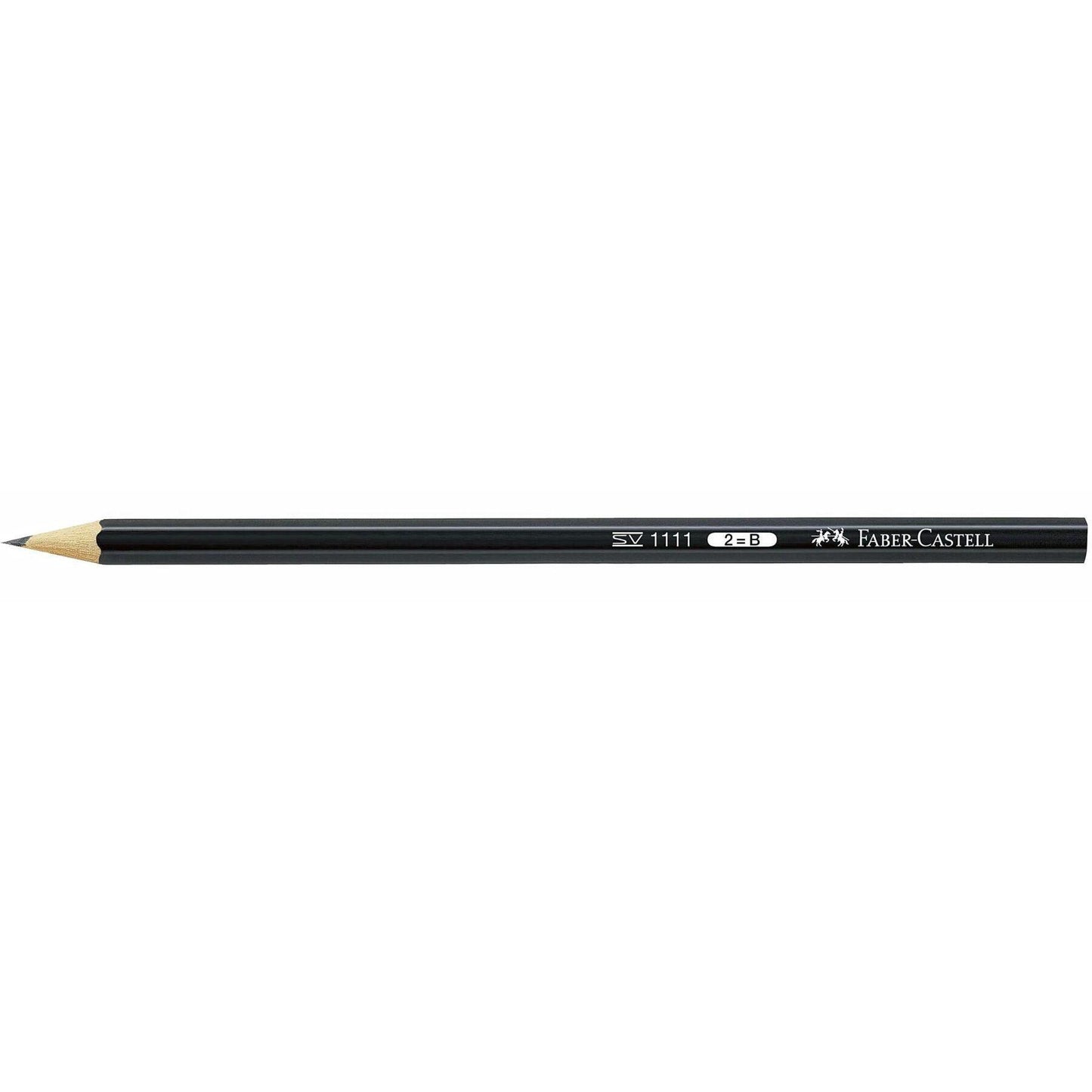 Creion grafit B fara guma 1111 - FABER CASTELL