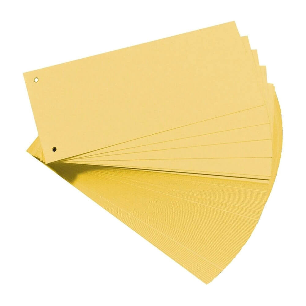 Separatoare biblioraft, carton, 105 x 240 mm, 100 buc/set - EXACOMPTA