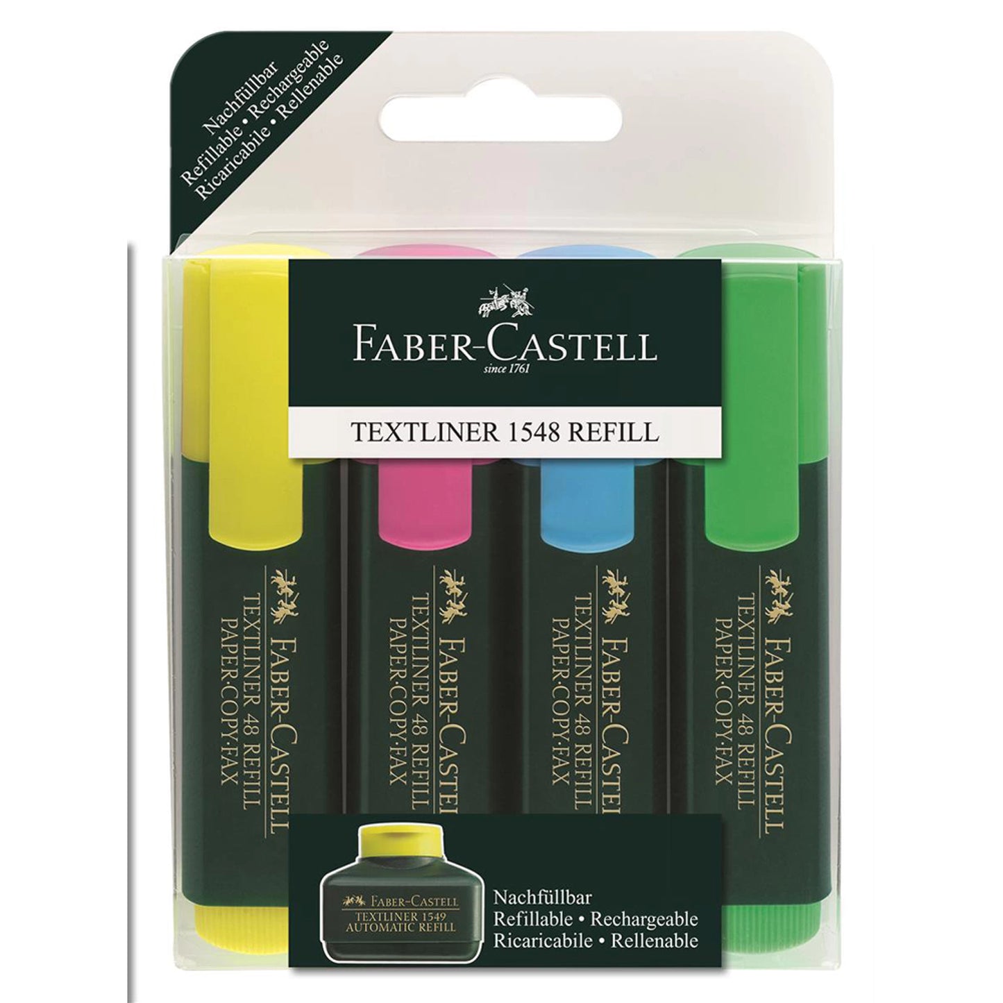 Textmarker 4 buc/set - Faber-Castell