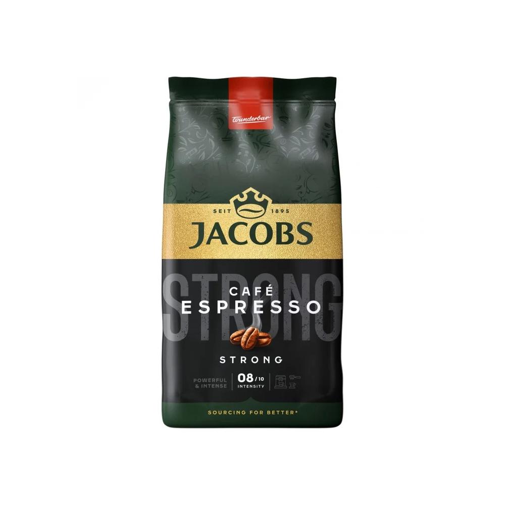 Cafea boabe, 1000 gr - Jacobs Cafe Espresso Strong