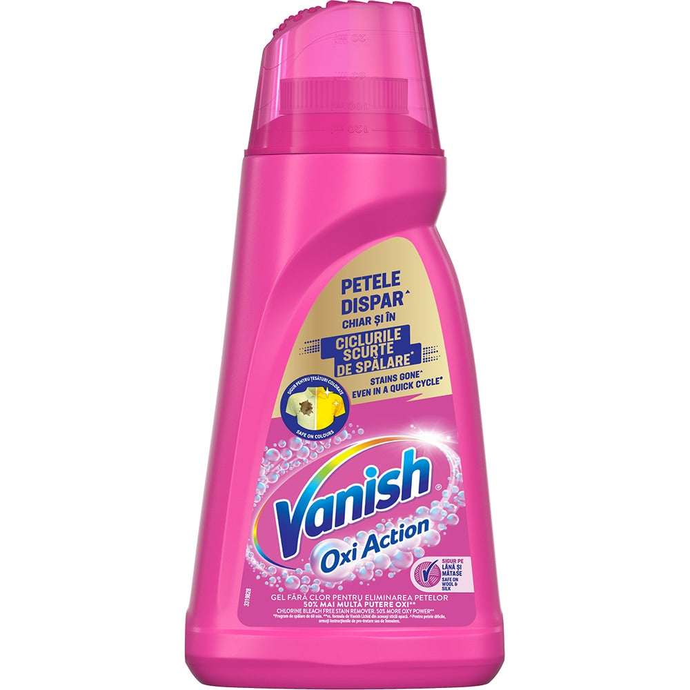 Solutie pentru indepartare petelor din hainele colorate, 1L - Vanish