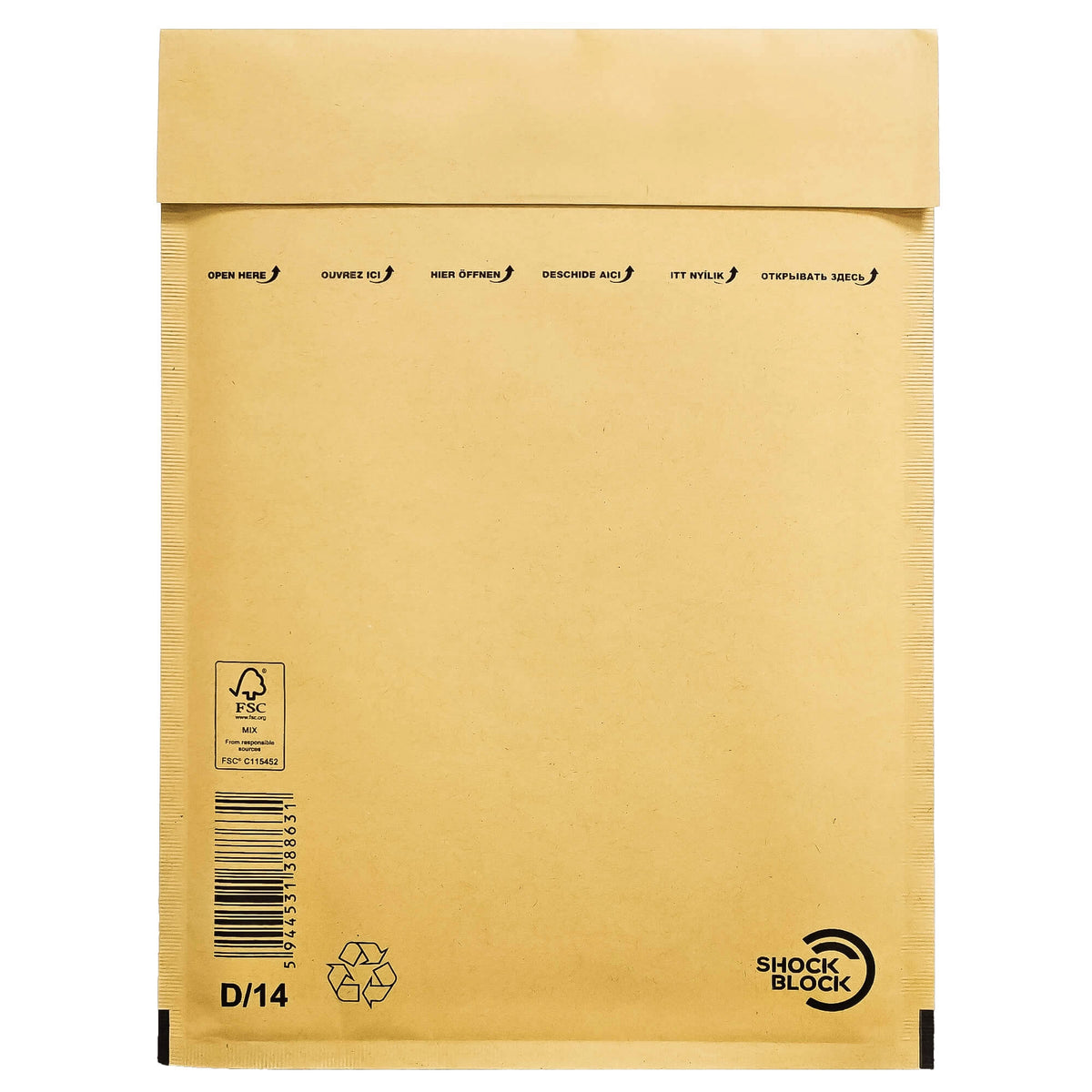 Plic perna aer D/14 ext-200*275mm/int-180*265mm maro - GPV