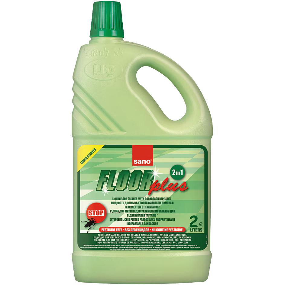 Detergent insecticid pentru pardoseli 2L Floor Plus- SANO