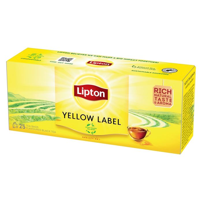 Ceai negru 50g, 25 plicuri/set - Lipton