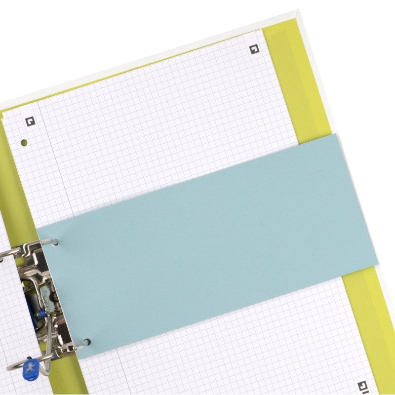 Separatoare biblioraft, carton, 105 x 240 mm, 100 buc/set - EXACOMPTA