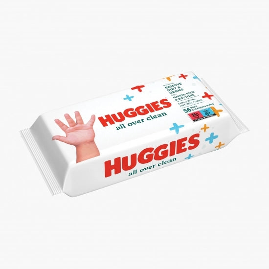 Servetele umede, 56 bucati - Huggies Clean