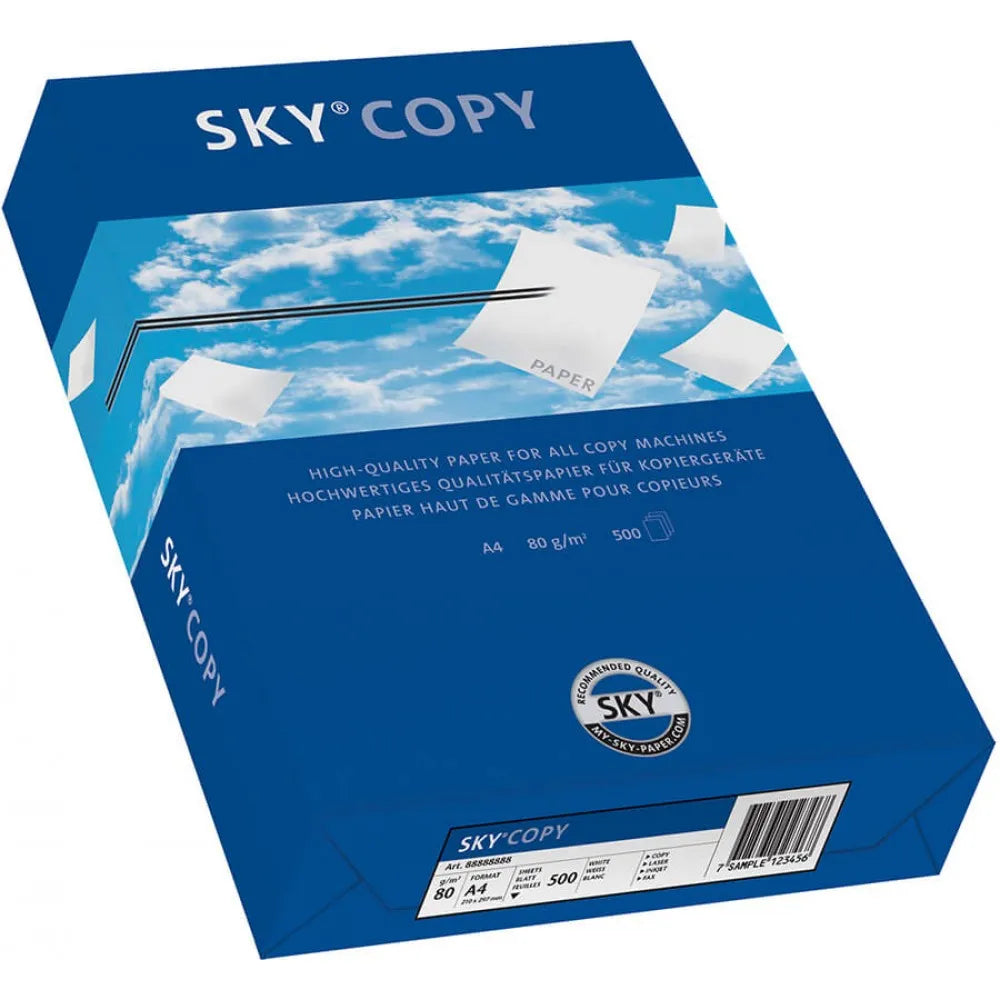Hartie copiator, A4 - 500 coli/top, 80 g/m2 - Sky Copy
