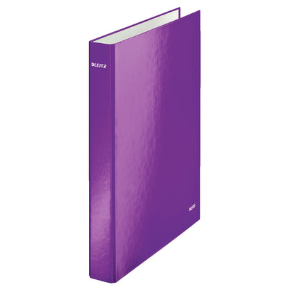 Caiet mecanic A4, 2 inele DR, inel 25 mm, carton laminat - Leitz WOW