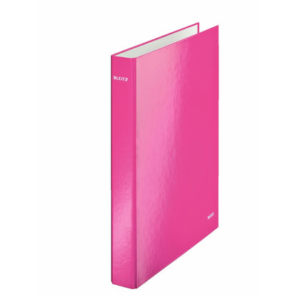 Caiet mecanic A4, 2 inele DR, inel 25 mm, carton laminat - Leitz WOW