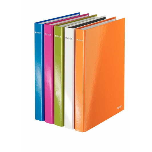 Caiet mecanic A4, 2 inele DR, inel 25 mm, carton laminat - Leitz WOW