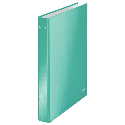 Caiet mecanic A4, 2 inele DR, inel 25 mm, carton laminat - Leitz WOW