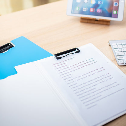 Clipboard dublu, A4, culori neon - Deli