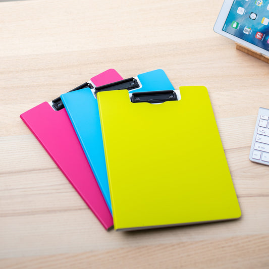 Clipboard dublu, A4, culori neon - Deli
