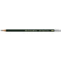 Creion grafit cu guma Castell 9000 - FABER CASTELL