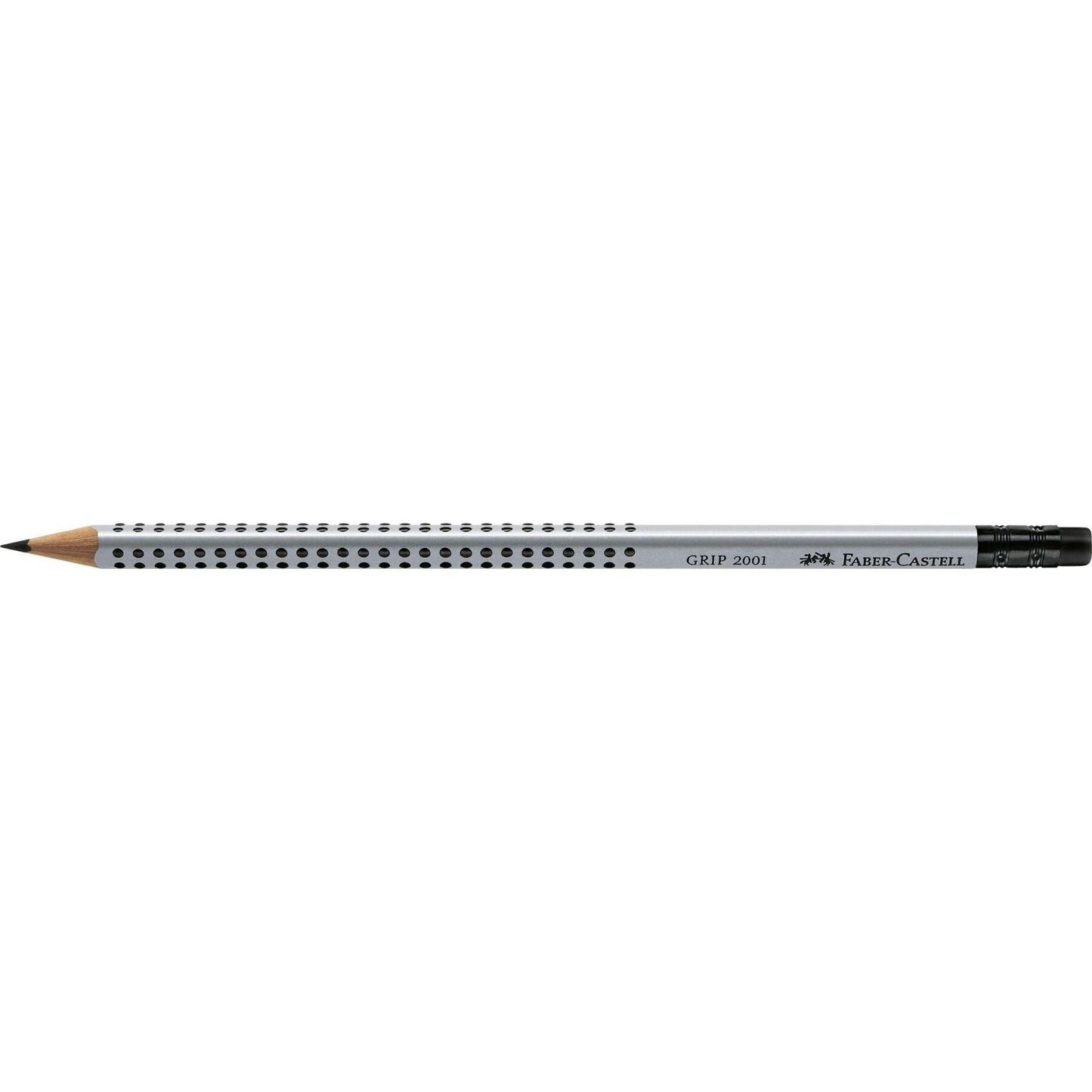 Creion grafit cu guma grip 2001 - FABER CASTELL