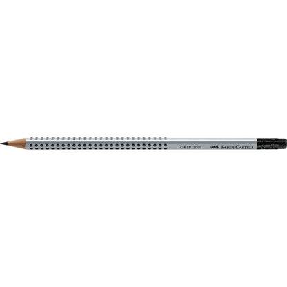 Creion grafit cu guma grip 2001 - FABER CASTELL