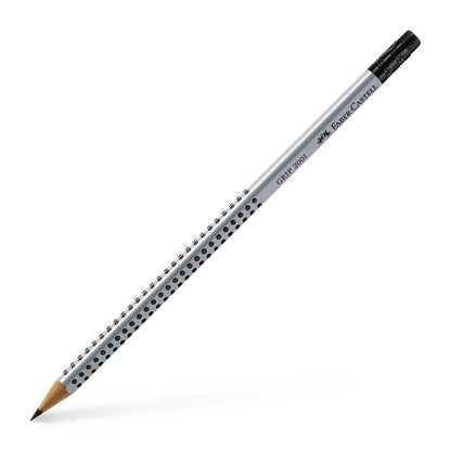 Creion grafit cu guma grip 2001 - FABER CASTELL