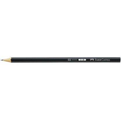 Creion grafit B fara guma 1111 - FABER CASTELL
