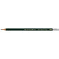 Creion grafit cu guma Castell 9000 - FABER CASTELL