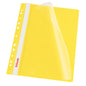 Dosar din plastic, A4, cu sina si multiperforatii, 10 buc/set - Esselte VIVIDA
