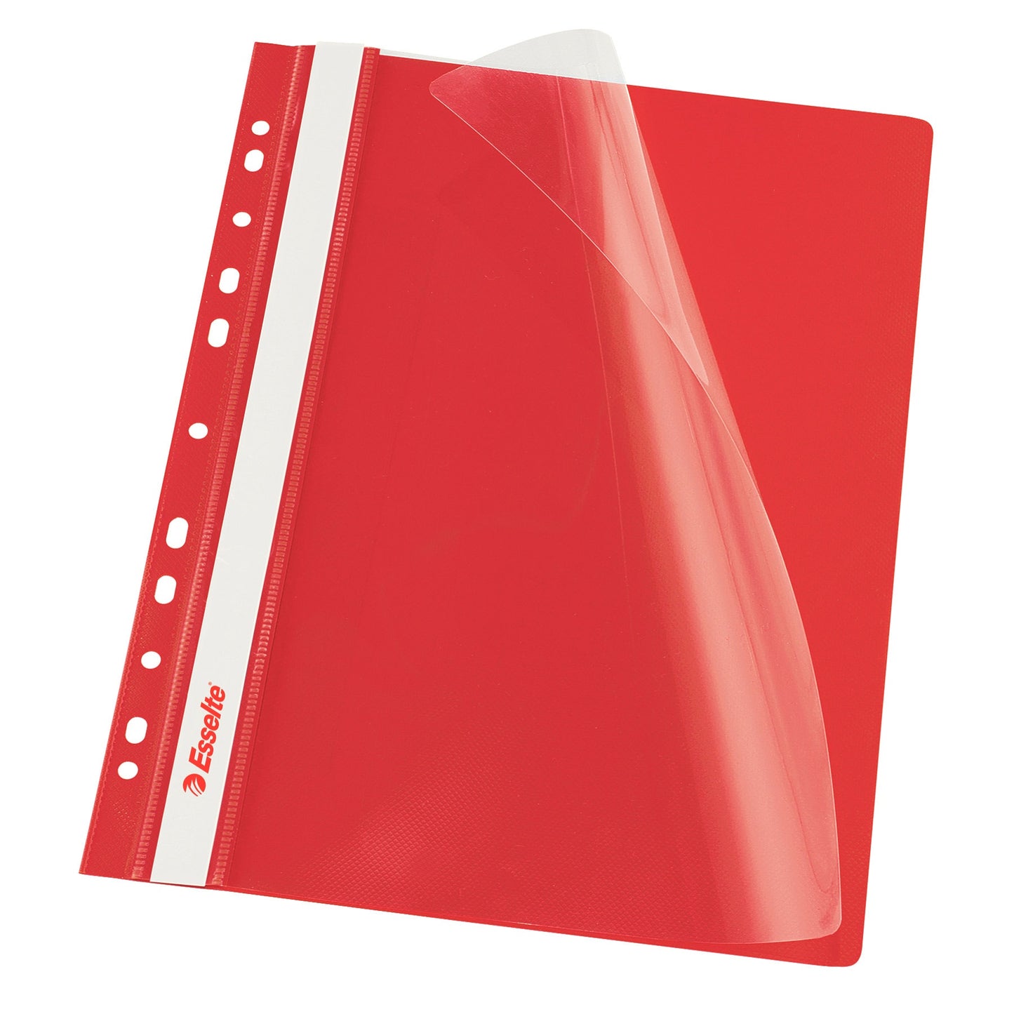 Dosar din plastic, A4, cu sina si multiperforatii, 10 buc/set - Esselte VIVIDA