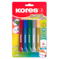 Lipici lichid glitter 5 culori x 10.5ml - KORES