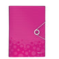 Mapa proiect din plastic, A4, PP, 6 compatimente, 250 coli - LEITZ WOW
