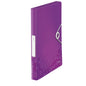 Mapa din plastic cu burduf, A4, cu elastic, 250 coli - LEITZ WOW Jumbo