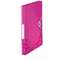 Mapa din plastic cu burduf, A4, cu elastic, 250 coli - LEITZ WOW Jumbo