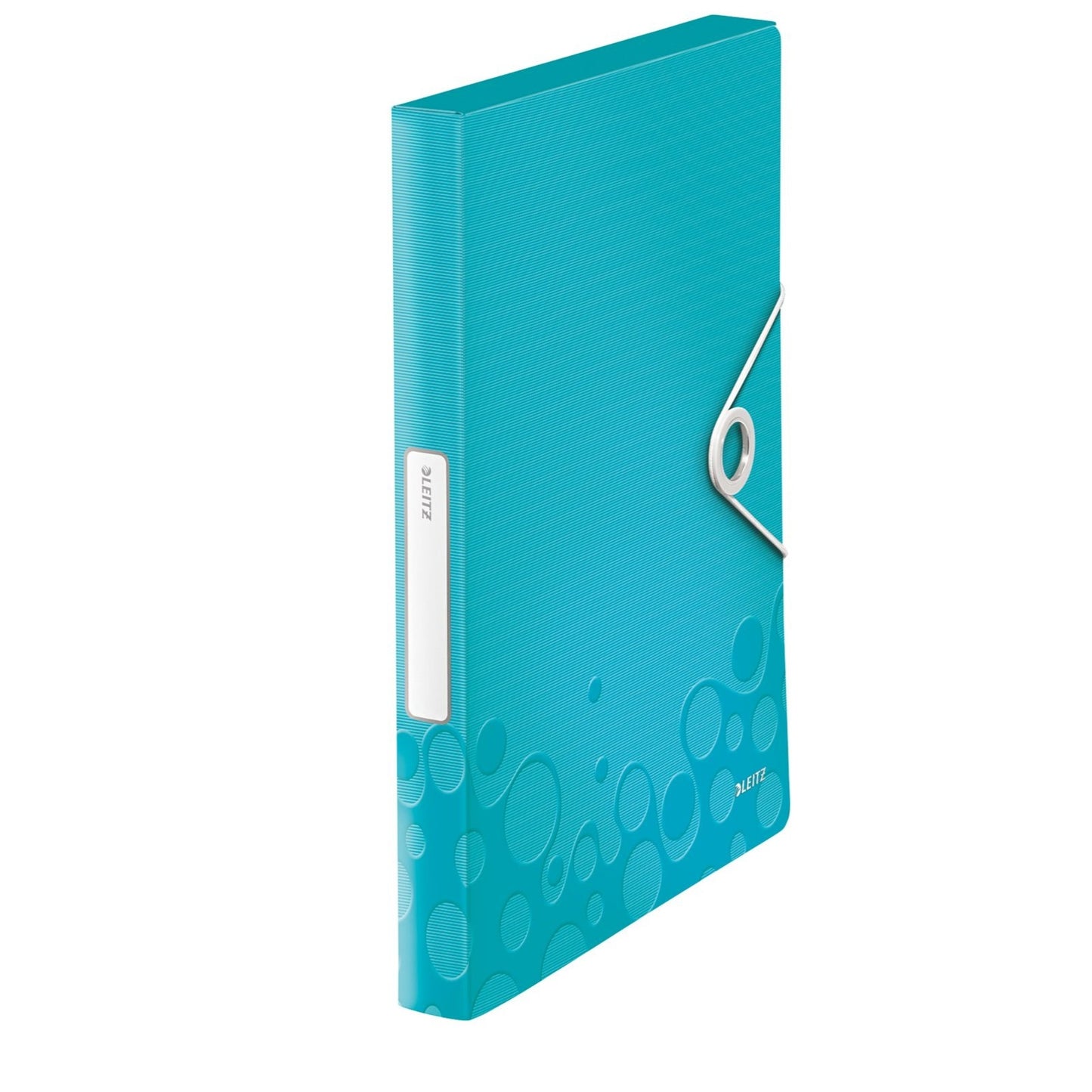 Mapa din plastic cu burduf, A4, cu elastic, 250 coli - LEITZ WOW Jumbo