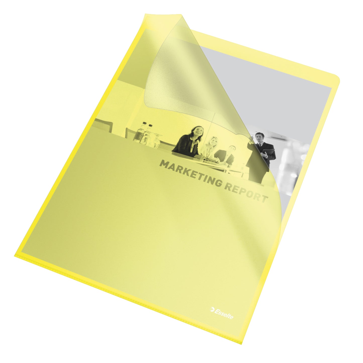 Mapa protectie documente, PP, partial reciclat, reciclabil, A4, 105 mic, 25 buc/set - Esselte