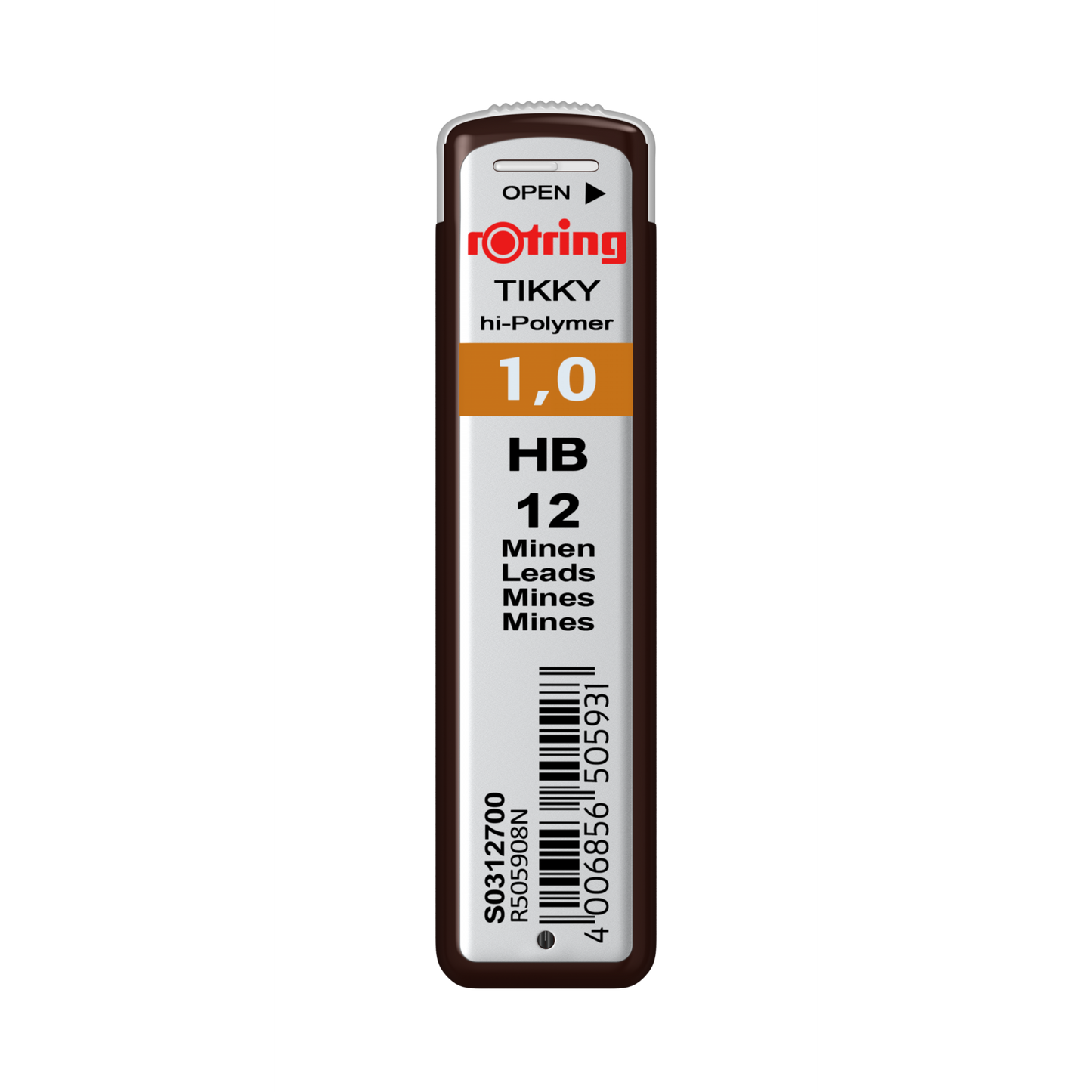 Mina creion 1.0mm HB - ROTRING