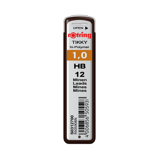 Mina creion 1.0mm HB - ROTRING