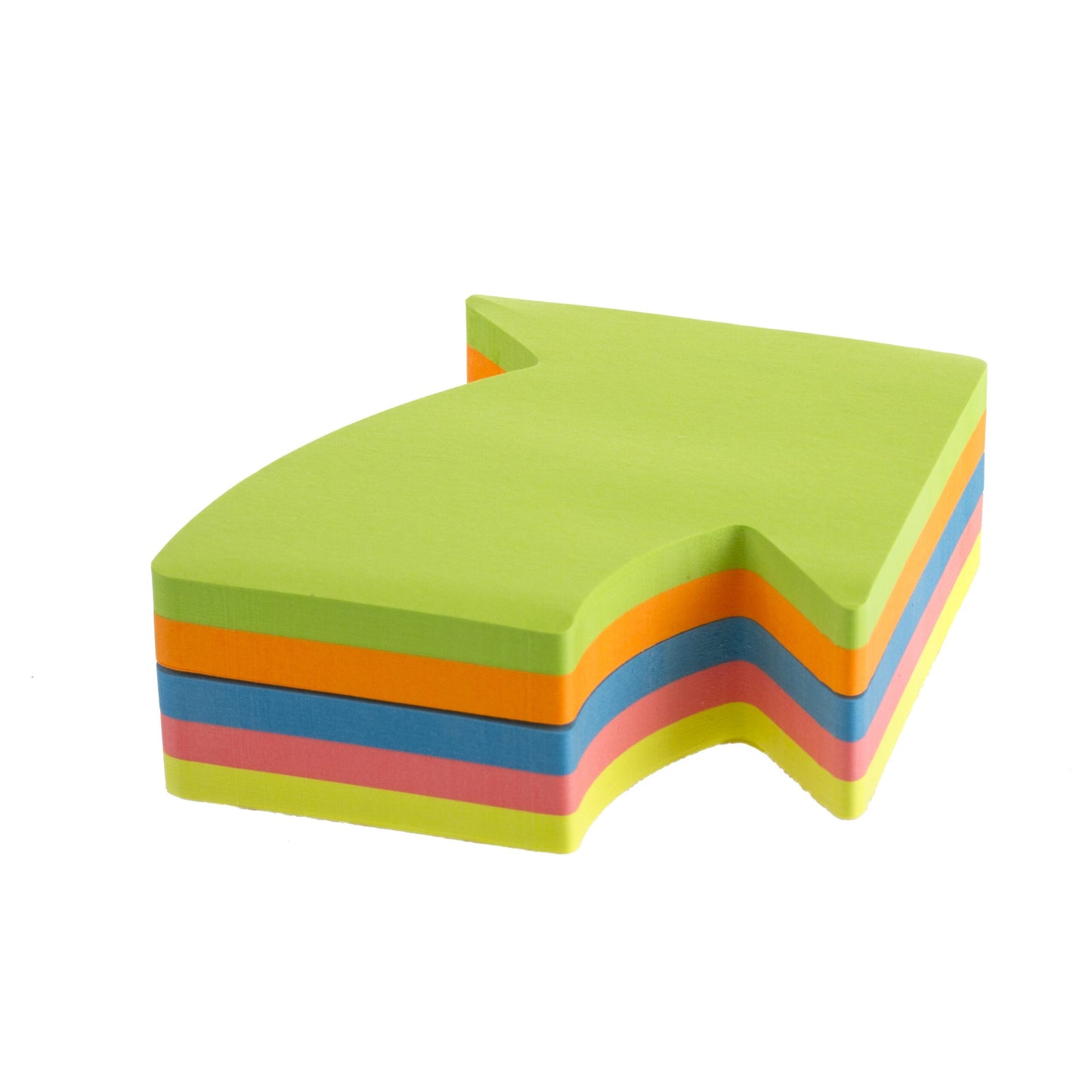 Notes adeziv, hartie, 70 x 70 mm, diverse forme, 5 culori x 50 file/set - Kores