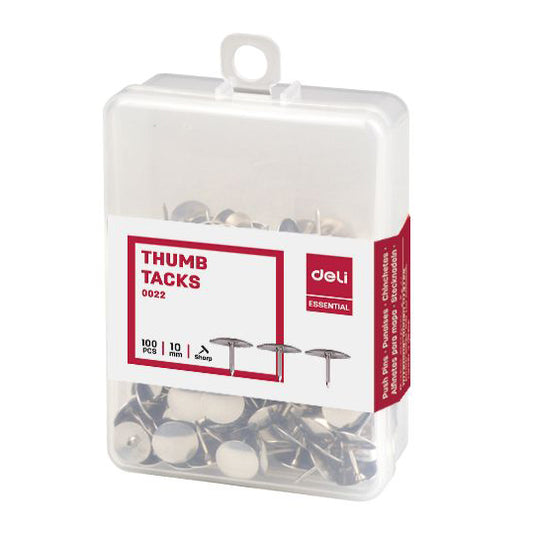 Pioneze inox 100 buc/set - DELI