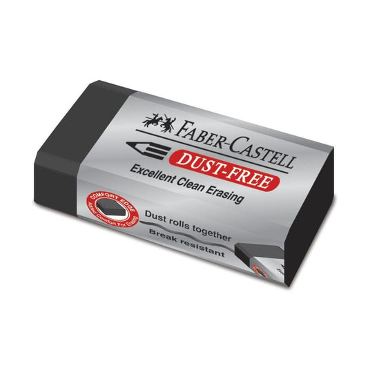 Radiera creion Dust Free neagra 24 - FABER CASTELL