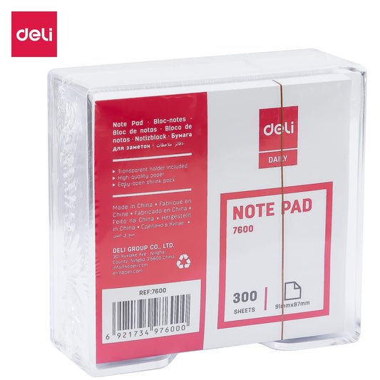 Reverva cub hartie, 91 x 87, 300 file, cu suport - Deli