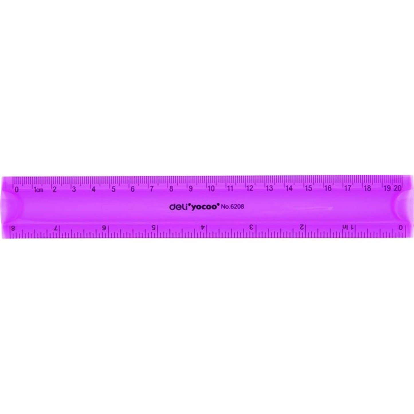 Rigla flexibila color 20 cm - DELI