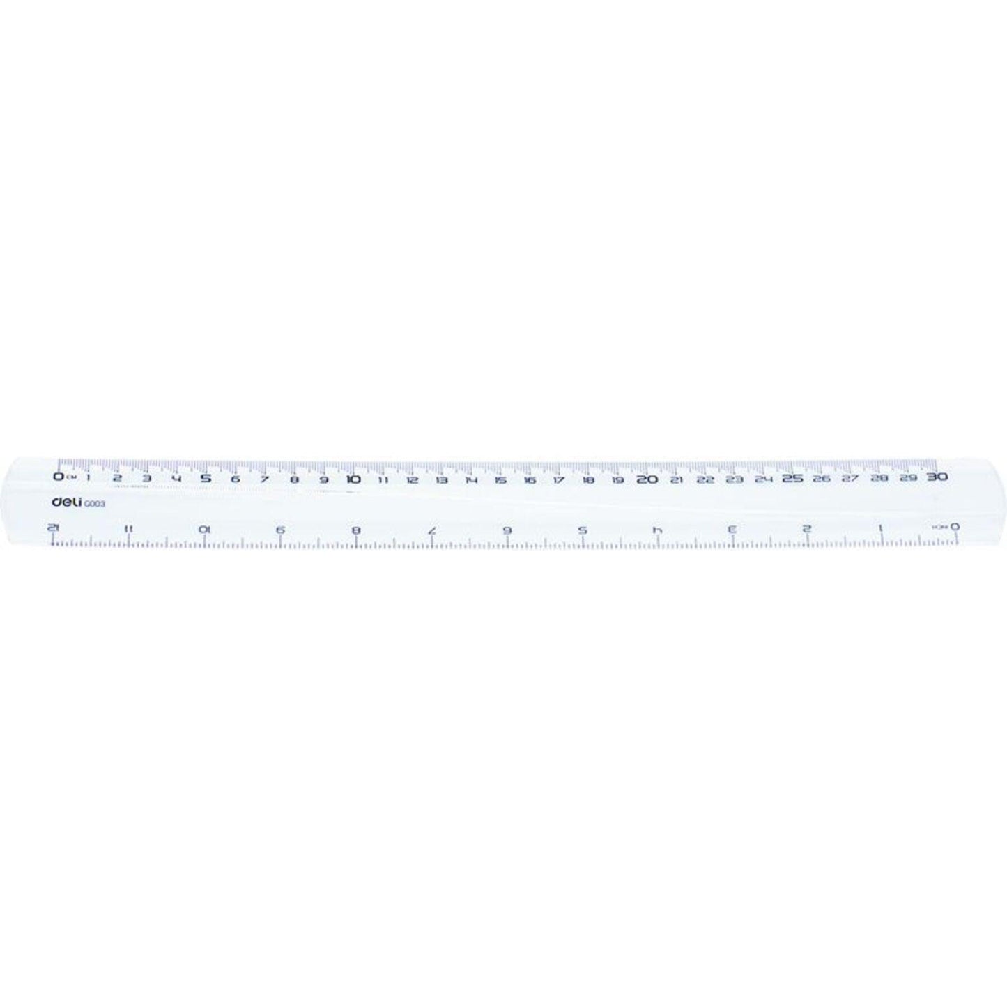 Rigla transparenta 30 cm - DELI