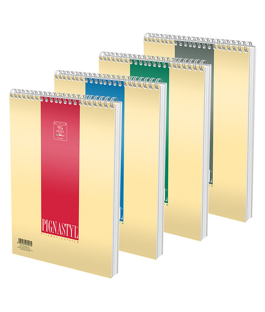Bloc notes cu spira, A6, 60 file - PIGNA Style