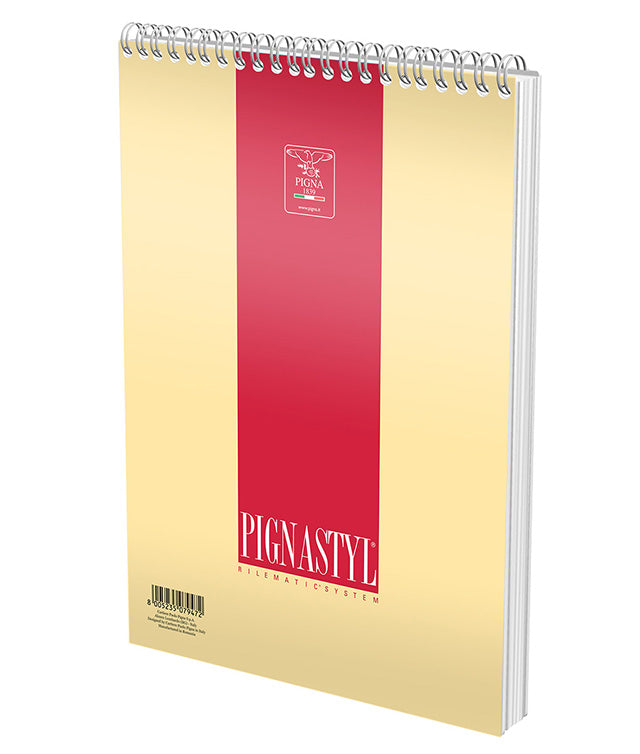 Bloc notes cu spira, A4, 60 file - PIGNA Style