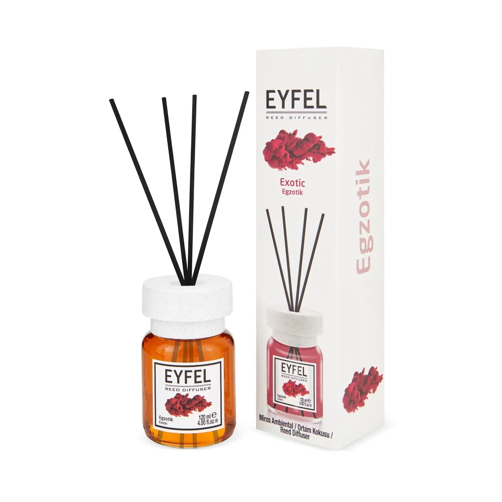Odorizant camera cu betisoare, 120ml - Eyfel