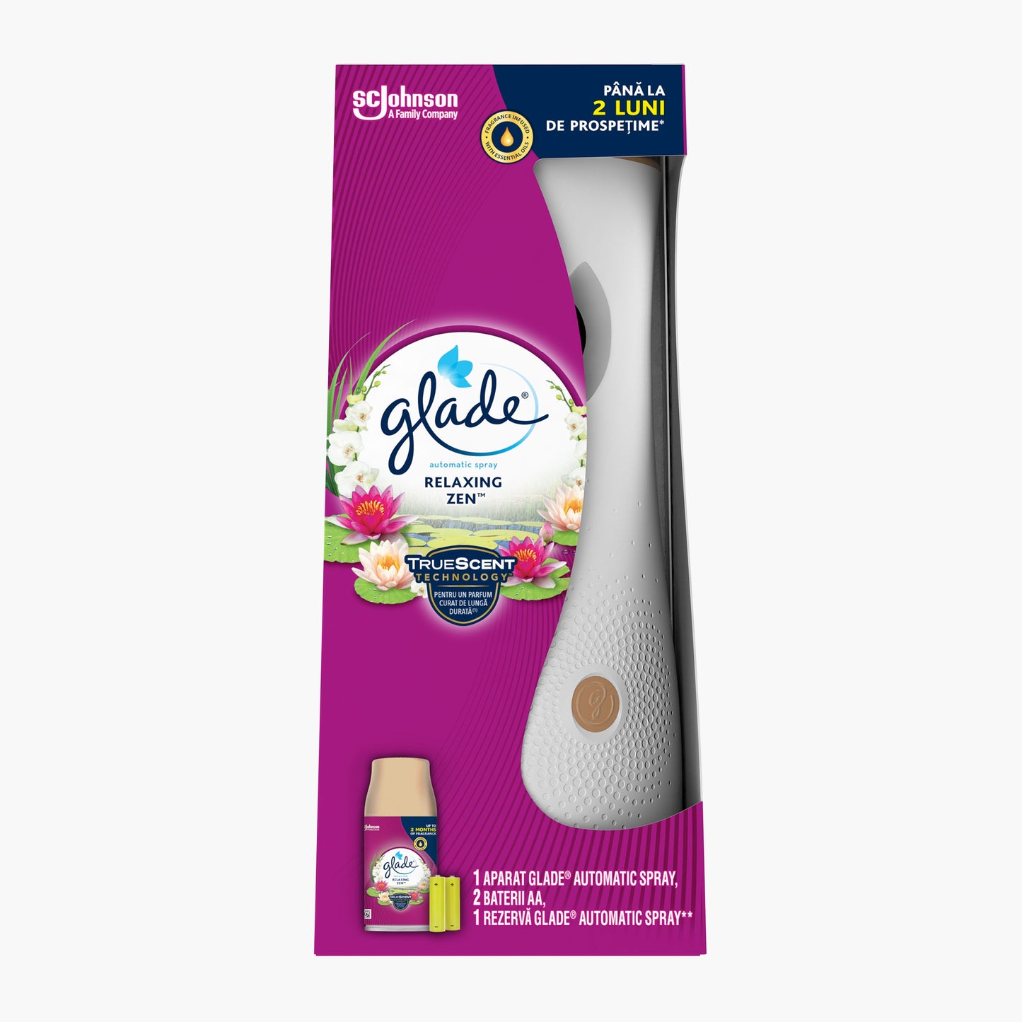 Odorizant de camera Aparat+Rezerva 269 ml - Glade
