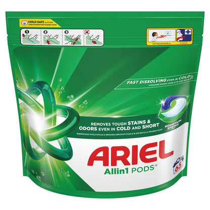 Detergent rufe, capsule, 65buc/set - Ariel