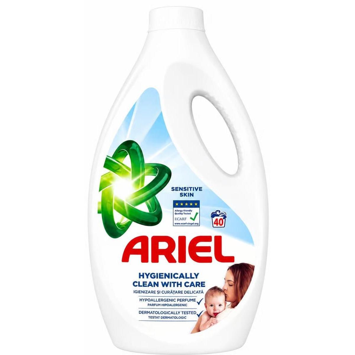Detergent rufe, lichid, 1,8L - Ariel