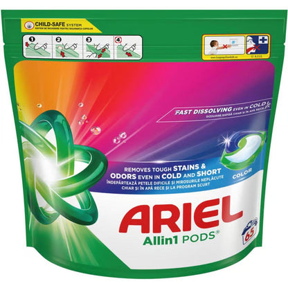Detergent rufe, capsule, 65buc/set - Ariel