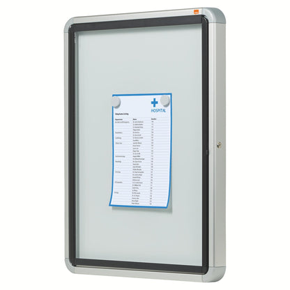 Avizier magnetic 4*A4 carcasa pentru exterior metalica - NOBO
