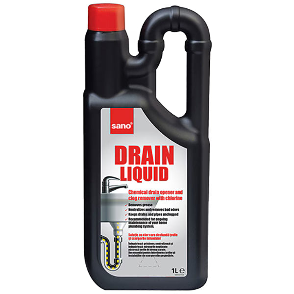 Gel pentru desfundare tevi, 1L - Sano
