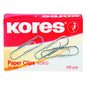 Agrafe metal, 33 mm, 100 buc/cutie - KORES