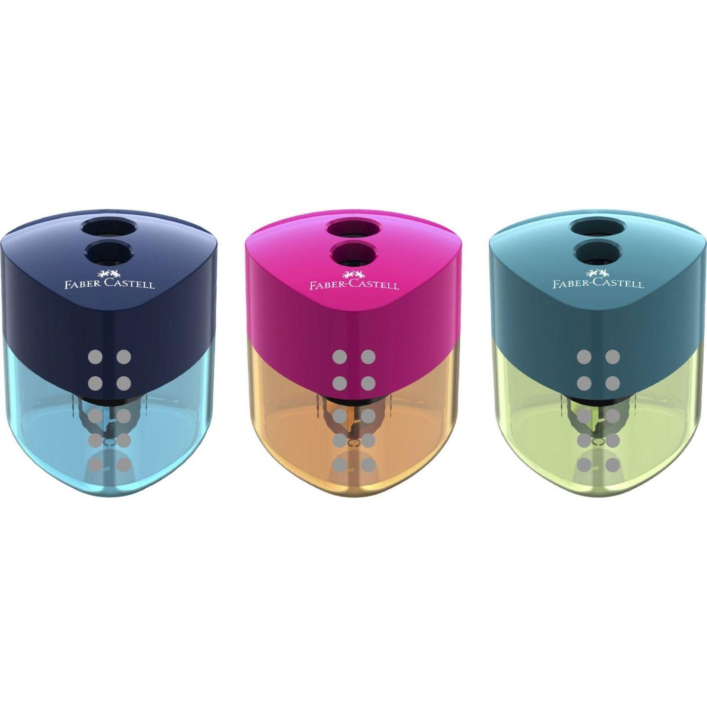 Ascutitoare plastic dubla grip trend 2019 - FABER CASTELL